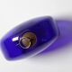 Mid-century Glass Bottle with Coin Cork / Ruda Glasbruk / Sweden / 1970s