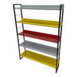 Tomado shelving unit in metal and several colours - 1960s dutch design