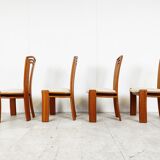 Set of 4 vintage scandinavian dining chairs, 1960s