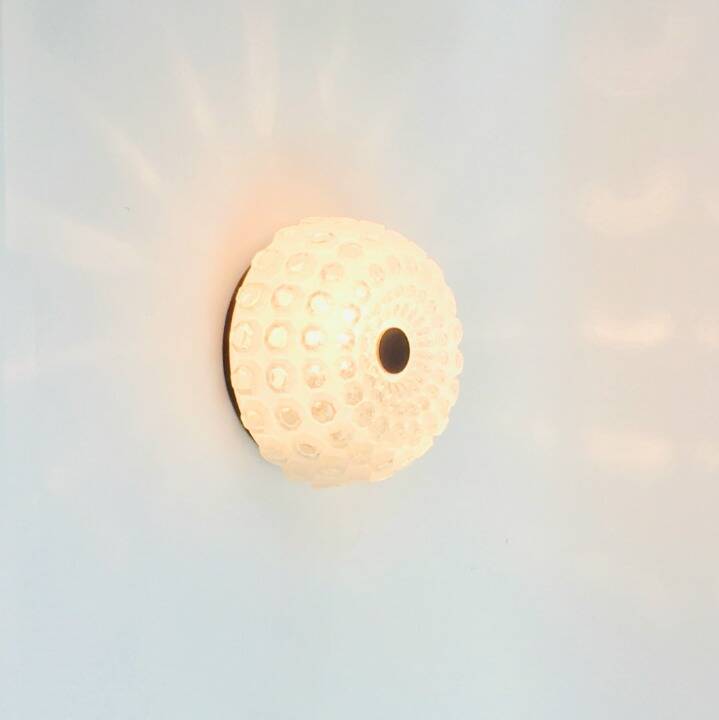 Pair of Mid-Century Diamond Glass Wall Lights from Limburg, Germany, 1960s