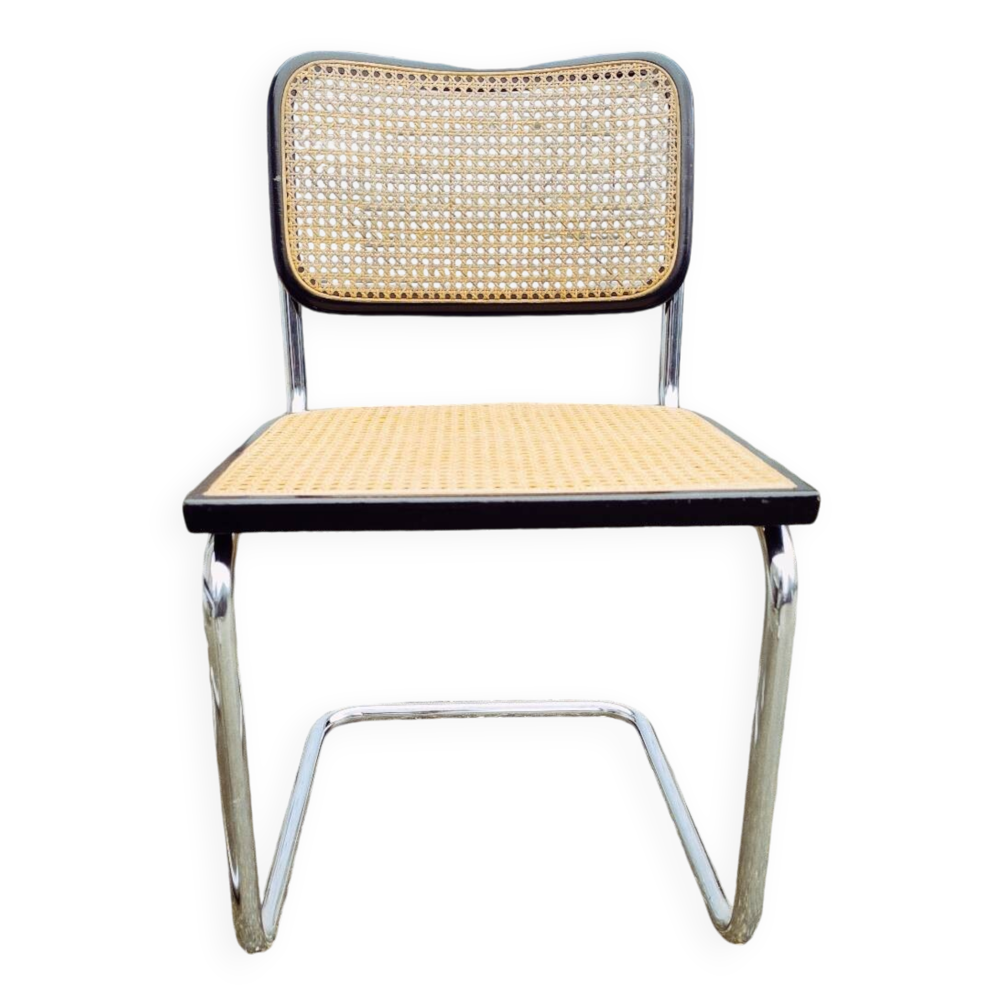 Pair of Cesca B32 chairs by Marcel Breuer