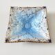 Light blue enamel catch-all tray
