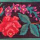 Vintage moldovan square kilim 150x135 cm