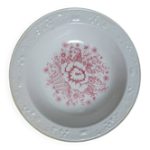 Plat creux au bouquet Sarreguemines