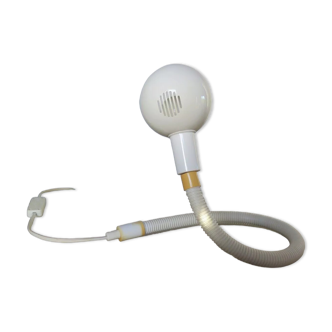 Snake lamp, white hebi cobra 1980