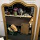 Mirror restoration 200x140 gilded with gold