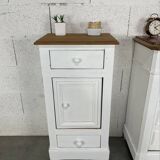 Pair of old bedside tables