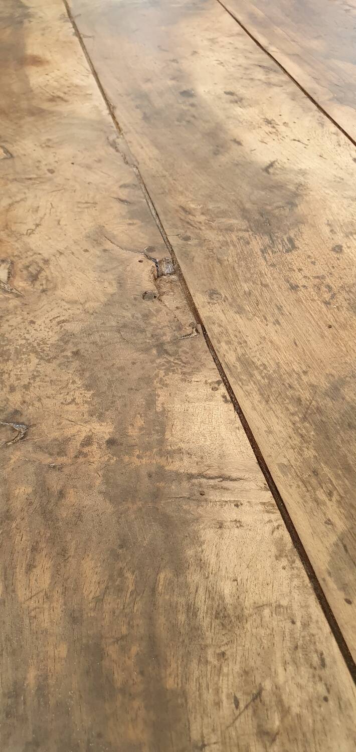 Antique farmhouse table