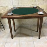 Folding games table