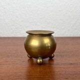 Traditional Swedish Candle Holder in Modern Brass from the Mid-Century, 1960s