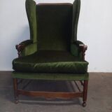 Armchair Shepherdess with Provencal ear radassier style louis XVI 18th century