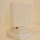White Art Deco table lamp