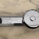 Stainless steel coat rack and towel rack
