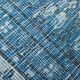 2x5 Blue Small Size Vintage Runner Rug, 61x134Cm