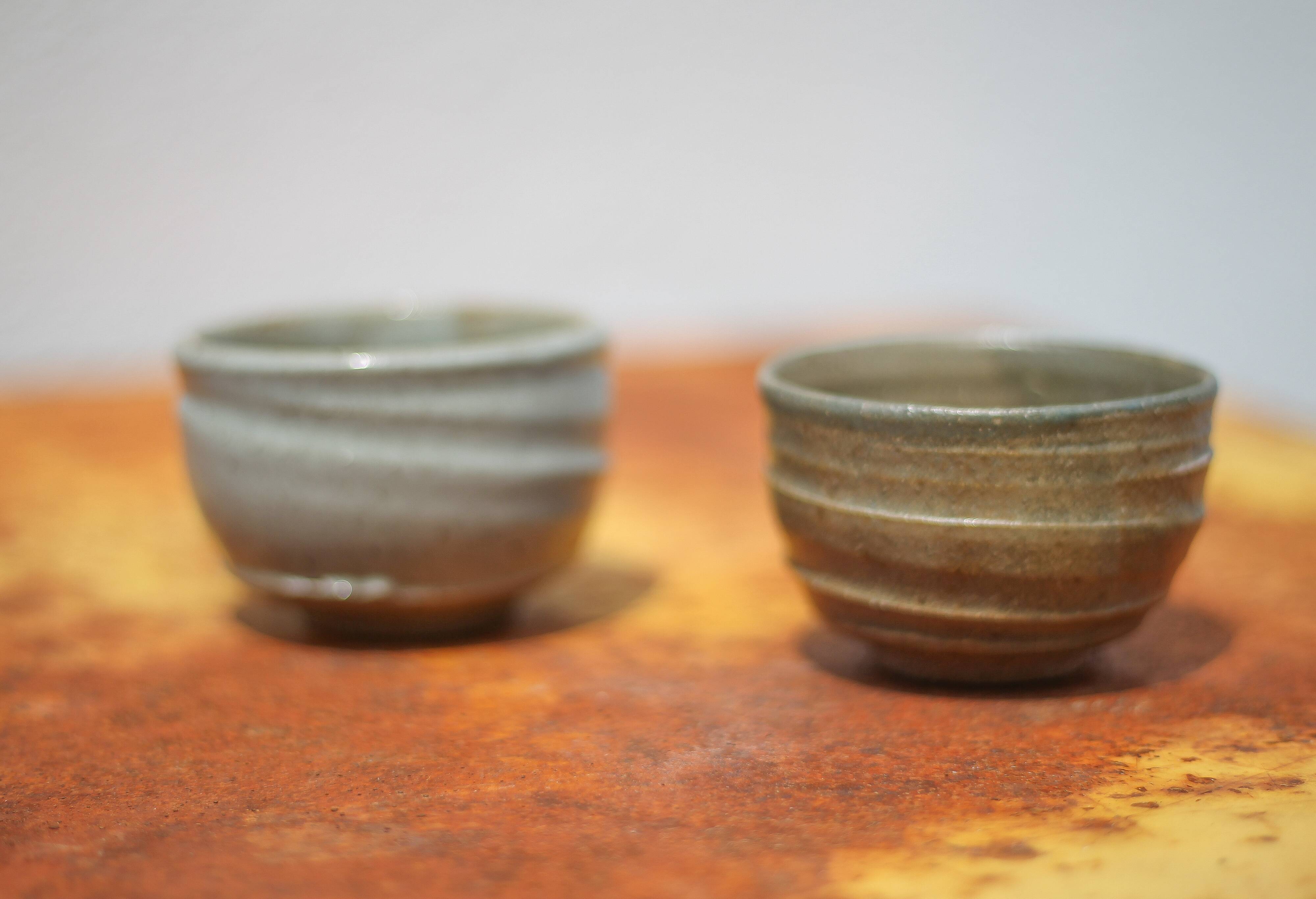 Glazed ceramic bowl X 2, pottery, decorative bowl, appetizer bowl