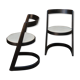 Pair of Halfa chairs by Baumann