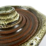 Set of 2 German ceramic wall lamps, 1970s