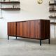 Lowboard Rosewood Chest of Drawers, Denmark 1960s/1970s, mid-c, vntg
