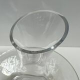 Designer glass decanter – organic shape – contemporary style