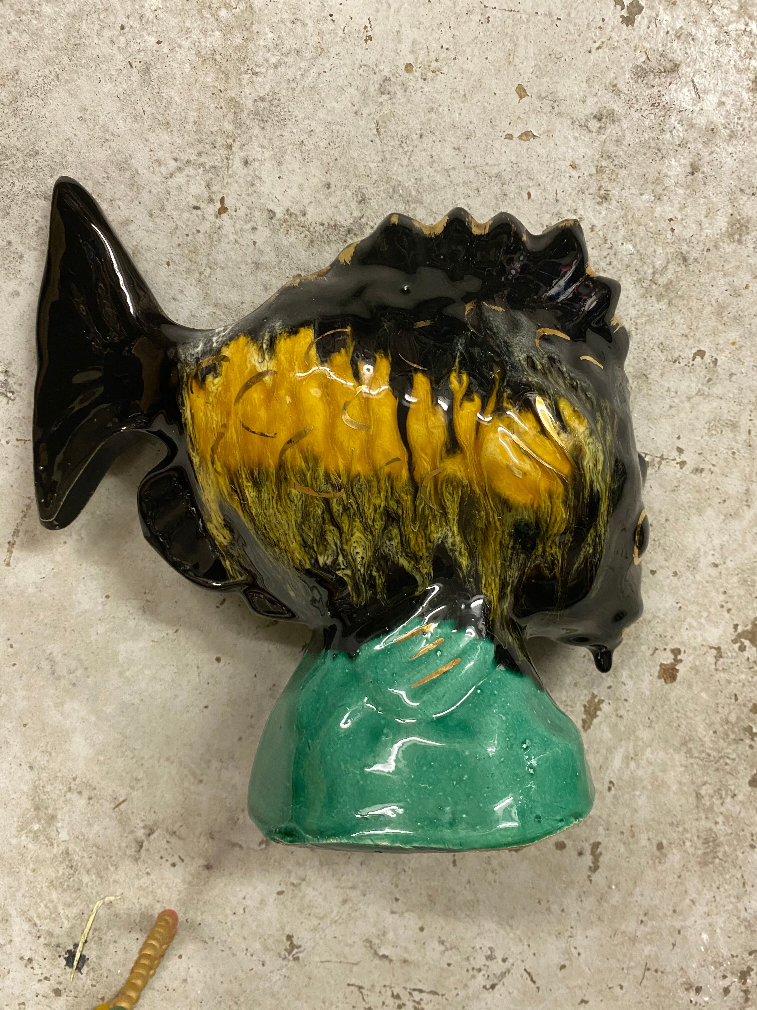 Vallauris ceramic lamp set