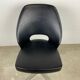 Black leather office chair