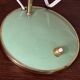 Lampe cocotte diabolo verte design années 60