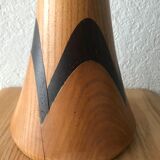 Pied de lampe en bois
