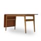 Swedish extendable teak table, 1950s