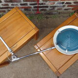 Solr Sorlair workshop articulated lamp to be adapted into a desk lamp or reader