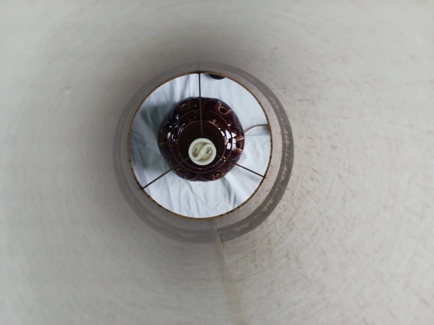 New 70s ceramic floor lamp