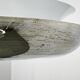 1930s Bauhaus UFO Chrome and Glass Pendant Light, Czechoslovakia