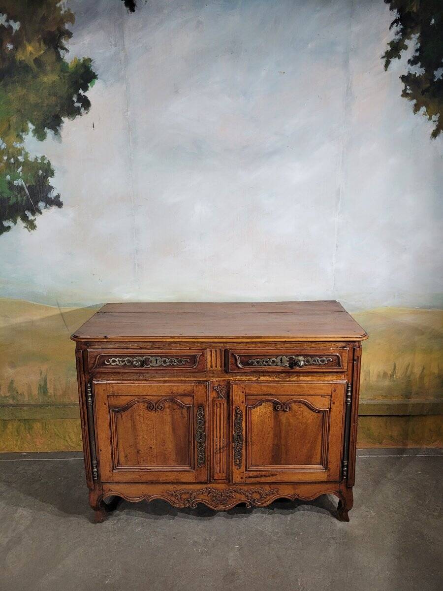 Louis XV walnut buffet