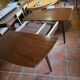 Scandinavian extendable teak table from the 1960s (butterfly extension)