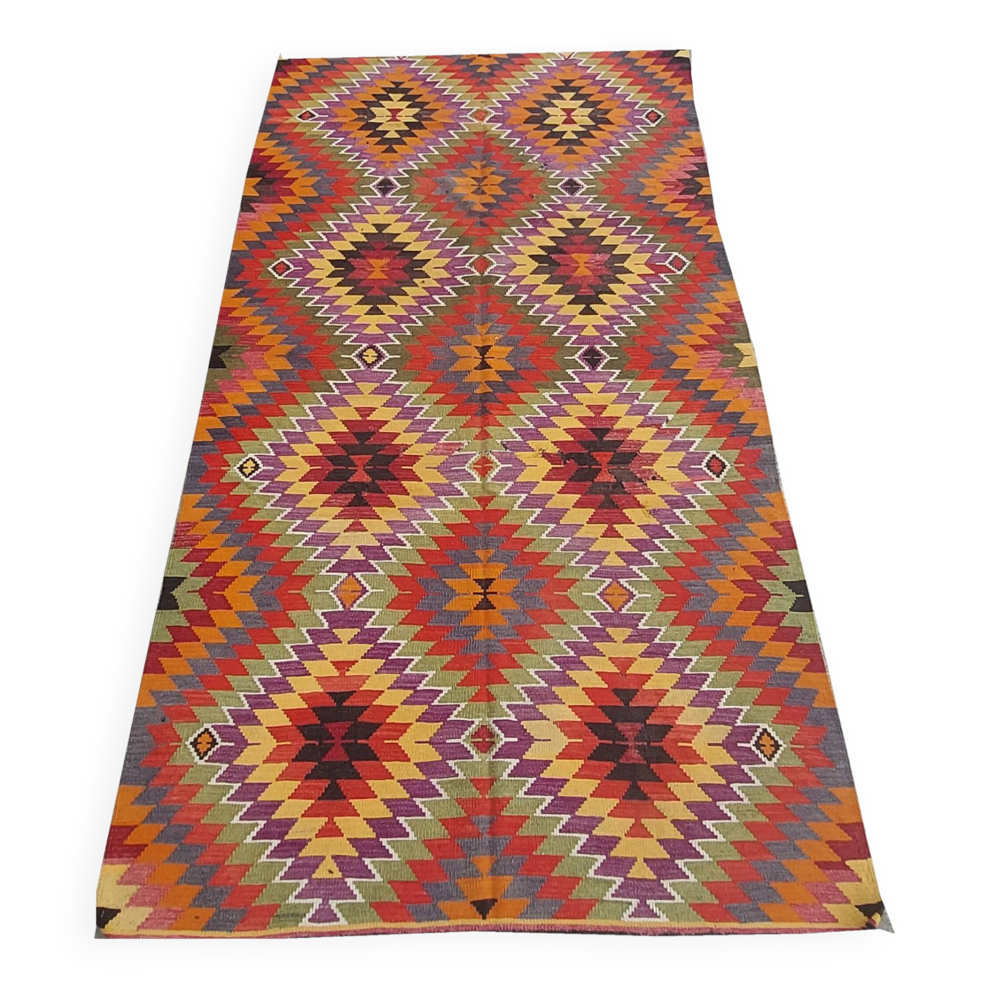 Turkish Kilim Rug,302x177 cm,myk-1650.