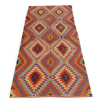 Turkish Kilim Rug,302x177 cm,myk-1650.