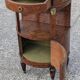 Chevet Demi Lune ancien style Louis XVI, meuble d'appoint
