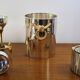 Vintage champagne bucket Lancel, France 1970's