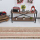 2x10 Narrow Brown Beige Turkish Runner Rug, 69x301Cm