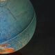 Vintage Danish Illuminated Glass Globe, 90s