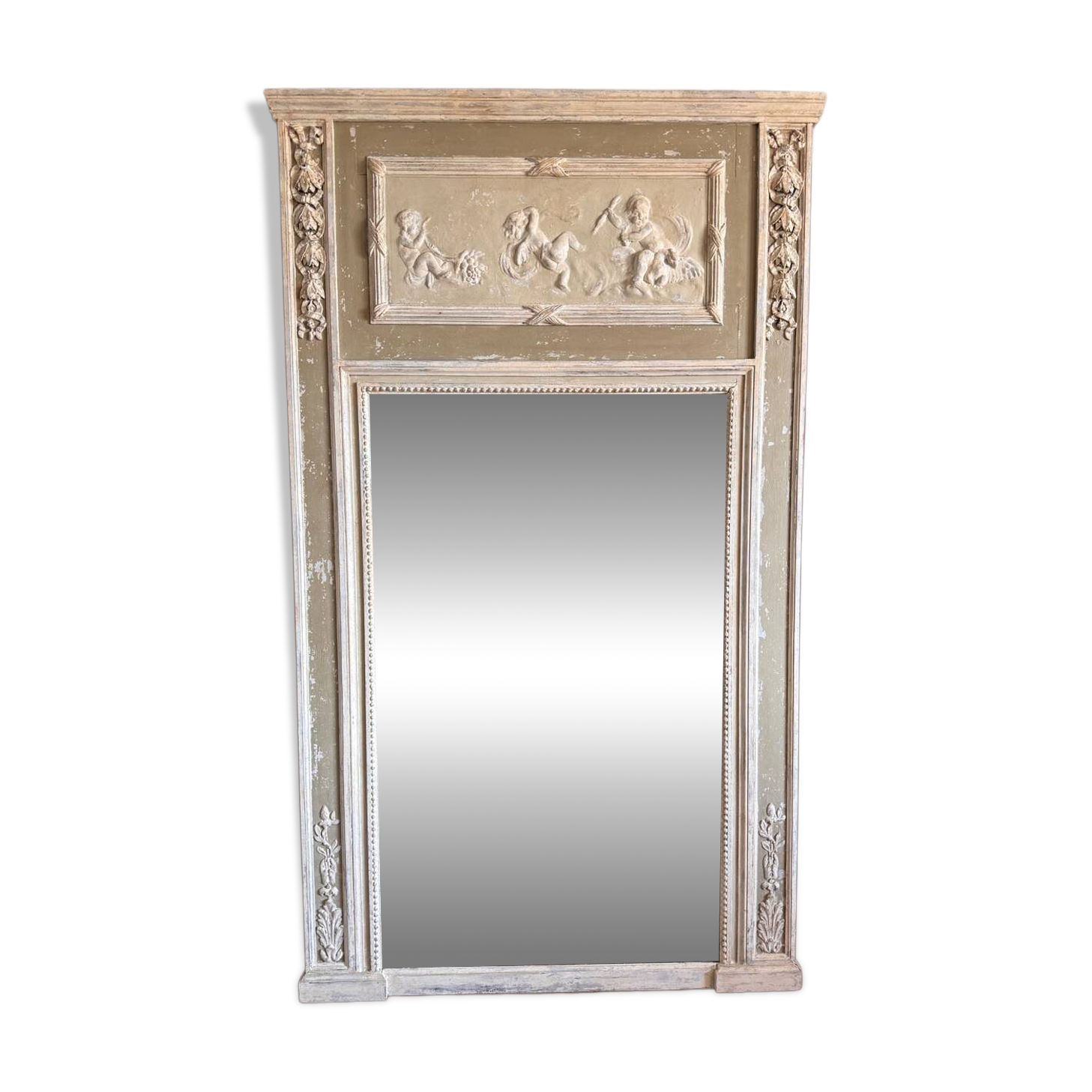 Large trumeau mirror from a château