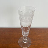 11 Baccarat Crystal Champagne Flutes, model 4770, 1907 catalogue