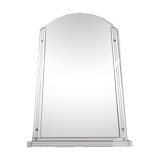 Beveled art deco mirror 127 x 83 cm