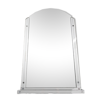 Beveled art deco mirror 127 x 83 cm