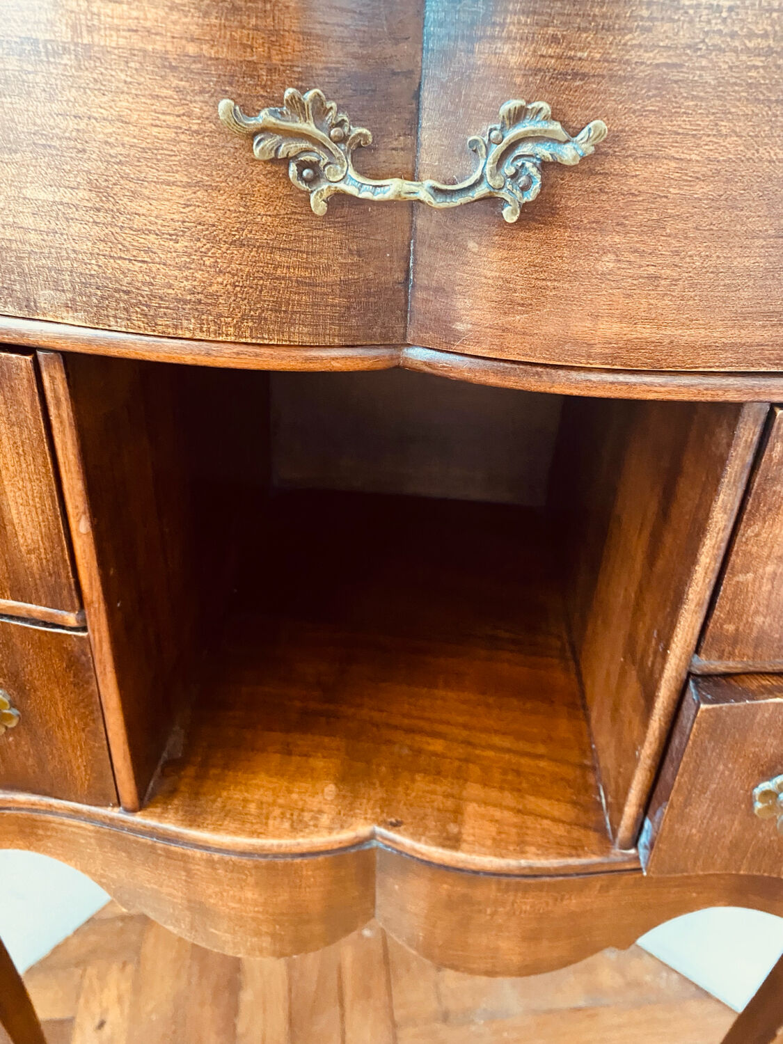 Louis XV style bedside table