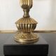 Pair of retro fringed lamps