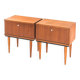 Pair of vintage / Mid Century bedside tables - France, 1960