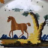 Nevers faience plate