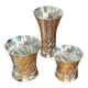 Silver-plated timbales