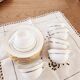 cups and saucers porcelain Vierzon
