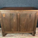 Renaissance walnut buffet has plenty sculpture decorations